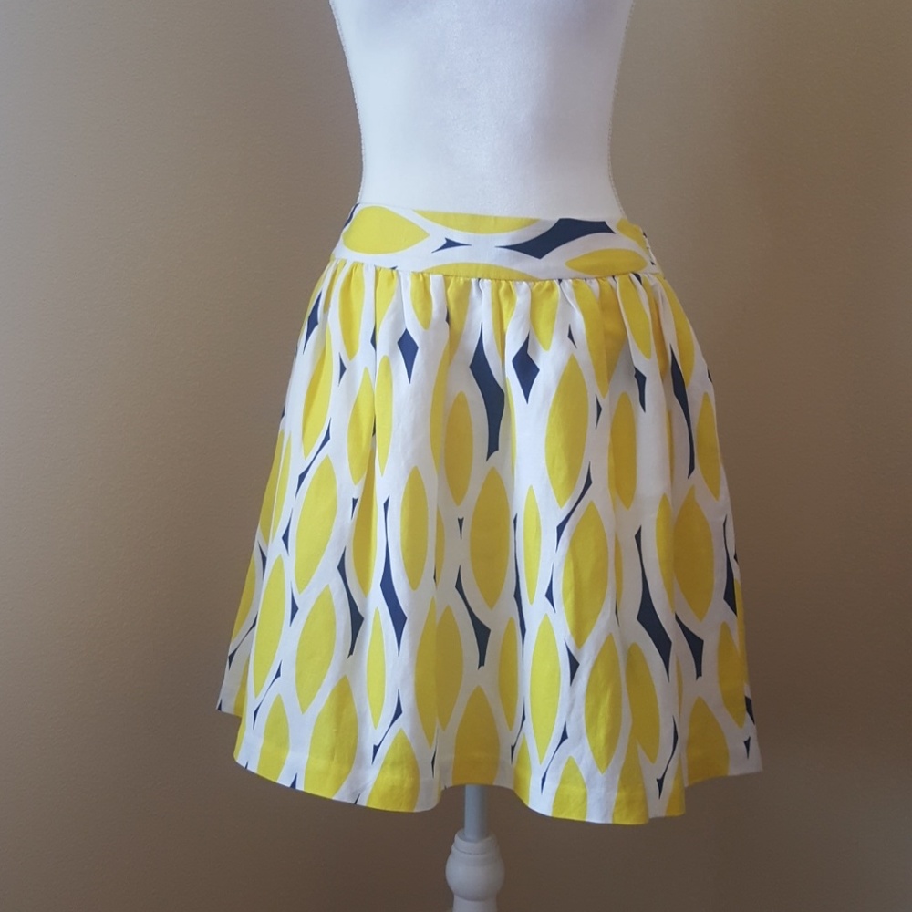 Kaari Blue Mini Skirt W/Pockets